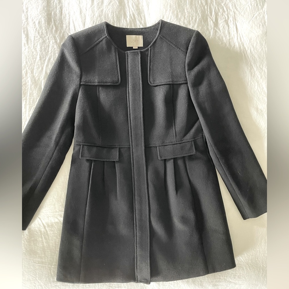 Ann Taylor Loft Coat, Wool Blend